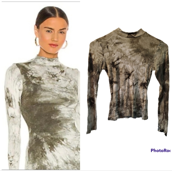 Lovers and Friends Ribbed Long Sleeve top - Picture 1 of 8